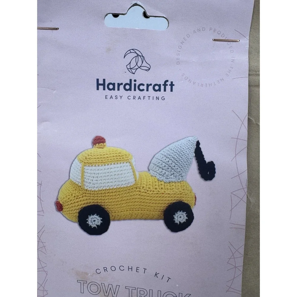 Hardicraft Tow Truck Crochet‎ Kit DIY Amigurumi Scheepjes Catona Yarn
